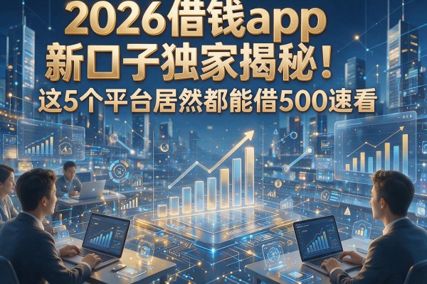 2026借钱app新口子独家揭秘!这5个平台居然都能借500速看!