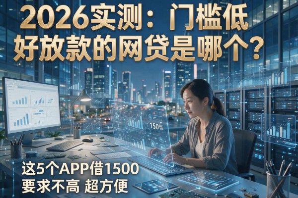2026实测:门槛低好放款的网贷是哪个?这5个APP借1500要求不高超方便
