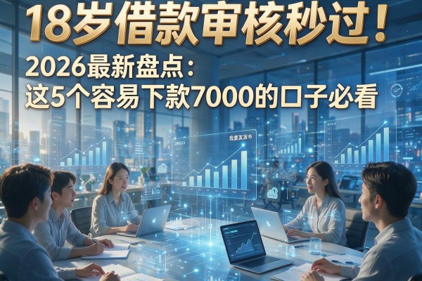 18岁借款审核秒过!2026最新盘点:这5个容易下款7000的口子必看