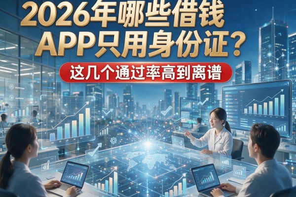 2026年哪些借钱APP只用身份证?这几个通过率高到离谱!