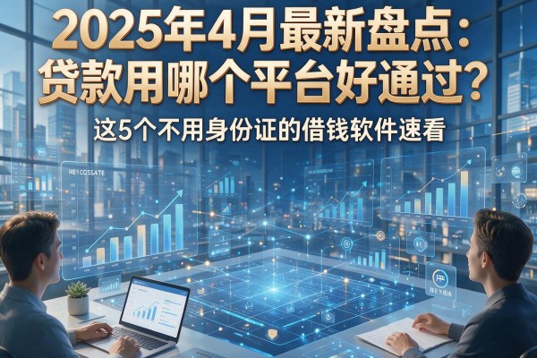 2025年4月最新盘点：贷款用哪个平台好通过？这5个不用身份证的借钱软件速看