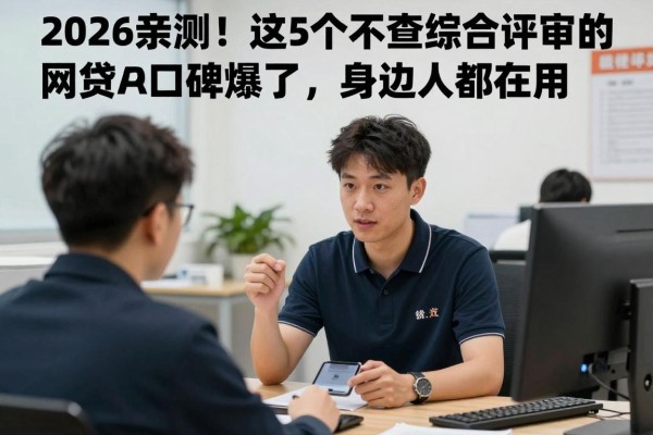 2026亲测!这5个不查综合评审的网贷APP口碑爆了,身边人都在用