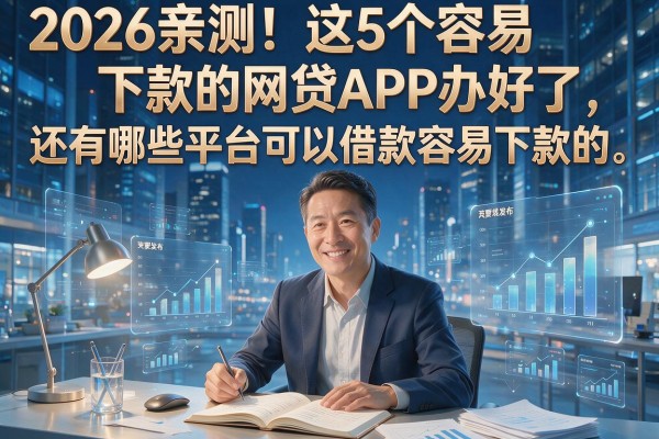 2026亲测!这5个容易下款的网贷APP办好了,还有哪些平台可以借款容易下款的?