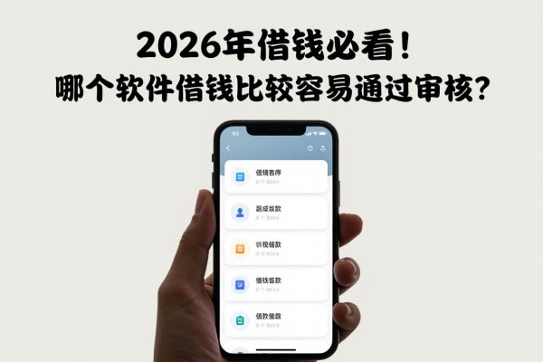2026年借钱必看!哪个软件借钱比较容易通过审核?名额告罄前速览这篇规整指南
