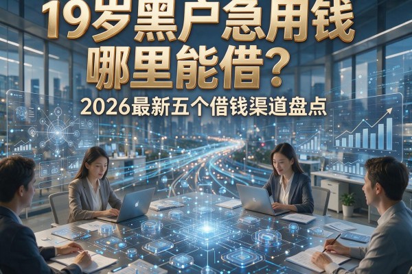 19岁黑户急用钱哪里能借?2026最新五个借钱渠道盘点