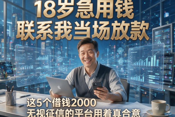 18岁急用钱联系我当场放款,这5个借钱2000无视征信的平台用着真合意
