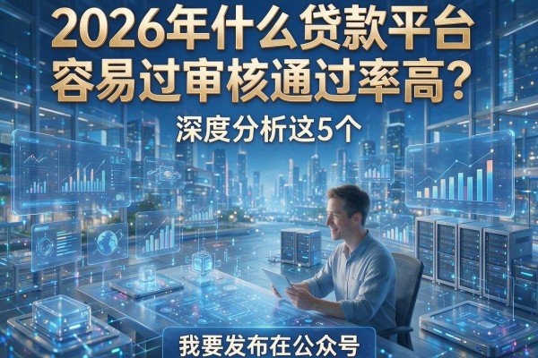 2026年什么贷款平台容易过审核通过率高？深度分析这5个！