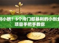 别小瞧！5个冷门却暴利的小创业项目手把手教你