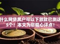 什么网贷黑户可以下放款已测这5个！本文为您精心评点！