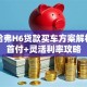 长城哈弗H6贷款买车方案解析：低首付+灵活利率攻略