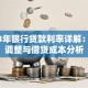 2013年银行贷款利率详解：政策调整与借贷成本分析
