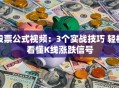 股票公式视频：3个实战技巧 轻松看懂K线涨跌信号