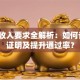 贷款收入要求全解析：如何计算、证明及提升通过率？