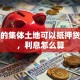 农村的集体土地可以抵押贷款吗，利息怎么算