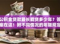 公积金贷款最长能贷多少年？答案在这！附不同情况的年限规定超全解析