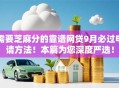 需要芝麻分的靠谱网贷9月必过申请方法！本篇为您深度严选！
