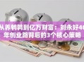 从养鹌鹑到亿万财富：刘永好40年创业路背后的3个核心策略