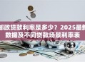 邮政贷款利率是多少？2025最新数据及不同贷款场景利率表