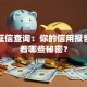 贷款征信查询：你的信用报告里藏着哪些秘密？