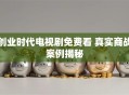 创业时代电视剧免费看 真实商战案例揭秘