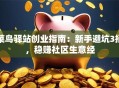 菜鸟驿站创业指南：新手避坑3招，稳赚社区生意经