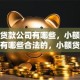 小额贷款公司有哪些，小额贷款公司有哪些合法的，小额贷款公司有哪些利息低的