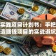 创业实践项目计划书：手把手教你打造赚钱项目的实战避坑指南