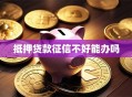 抵押贷款征信不好能办吗