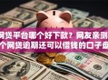 网贷平台哪个好下款？网友亲测5个网贷逾期还可以借钱的口子盘点
