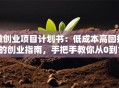 微创业项目计划书：低成本高回报的创业指南，手把手教你从0到1