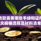 买房贷款需要哪些手续和证件？一文搞懂流程及材料清单