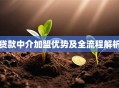 贷款中介加盟优势及全流程解析