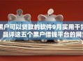 黑户可以贷款的软件9月实用干货！品评这五个黑户借钱平台的网贷口子