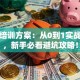 创业培训方案：从0到1实战指南，新手必看避坑攻略！
