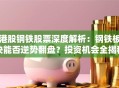 港股钢铁股票深度解析：钢铁板块能否逆势翻盘？投资机会全揭秘！