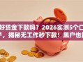 好贷金下款吗？2026实测5个口子，揭秘无工作秒下款！黑户也能速申！