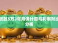 贷款5万3年月供计算与利率对比分析