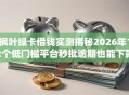 枫叶绿卡借钱实测揭秘2026年12个低门槛平台秒批逾期也能下款