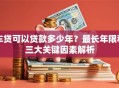 车贷可以贷款多少年？最长年限和三大关键因素解析