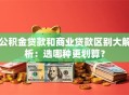 公积金贷款和商业贷款区别大解析：选哪种更划算？