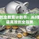 创新创业教育计划书：从0到1打造高效创业指南