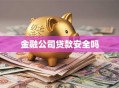 金融公司贷款安全吗