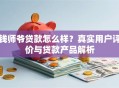 钱师爷贷款怎么样？真实用户评价与贷款产品解析