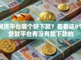 网贷平台哪个好下款？看看这8个贷款平台有没有能下款的
