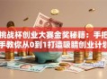 挑战杯创业大赛金奖秘籍：手把手教你从0到1打造吸睛创业计划书