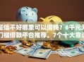 征信不好哪里可以借钱？6千元无门槛借款平台推荐，7个十大靠谱网贷平台盘点