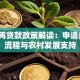 扶贫再贷款政策解读：申请条件、流程与农村发展支持