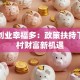 回乡创业幸福多：政策扶持下的农村财富新机遇
