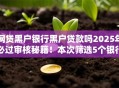 网贷黑户银行黑户贷款吗2025年必过审核秘籍！本次筛选5个银行黑户网贷口子借款难