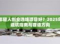 年轻人创业选啥项目好？2025年避坑指南与靠谱方向